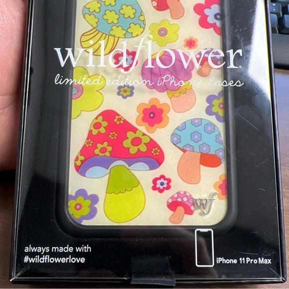Wildflower Groovy Shroom iPhone Case Size 6.5” Limited Edition, Durable, Fitted - Picture 2 of 16